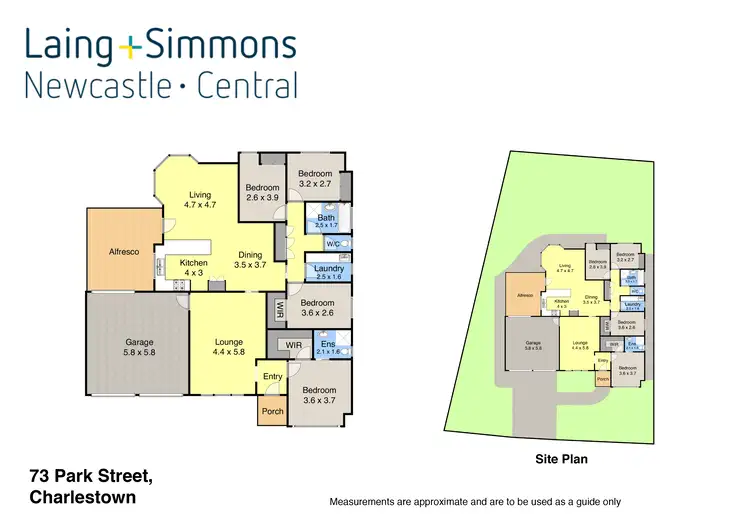 Floorplan of Homely house listing, 73 Park Street, Charlestown NSW 2290