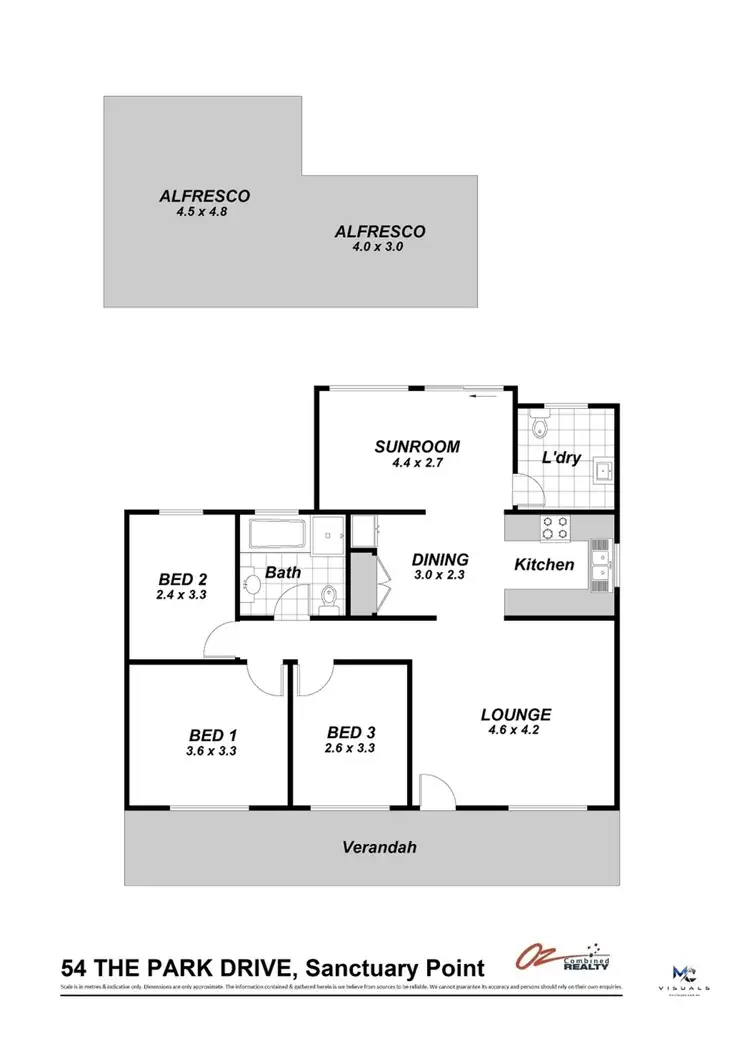 Floorplan of Homely house listing, 54. The Park Drive, Sanctuary Point NSW 2540