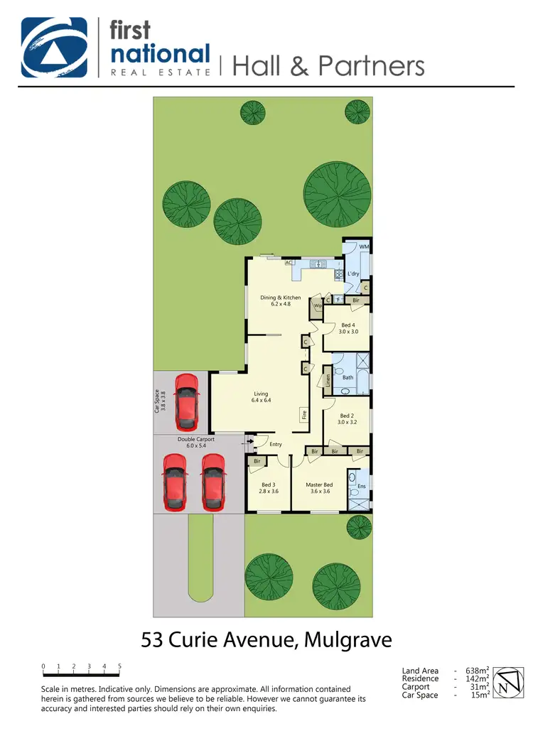 Floorplan of Homely house listing, 53 Curie Avenue, Mulgrave VIC 3170