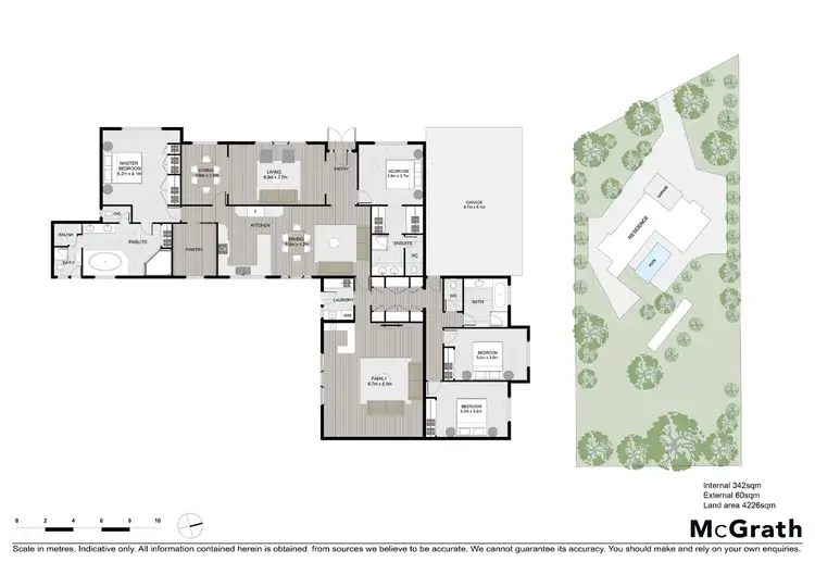 Floorplan of Homely house listing, 14 Murndal Drive, Donvale VIC 3111