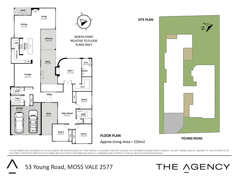 Floorplan of Homely house listing, 53 Young Road, Moss Vale NSW 2577