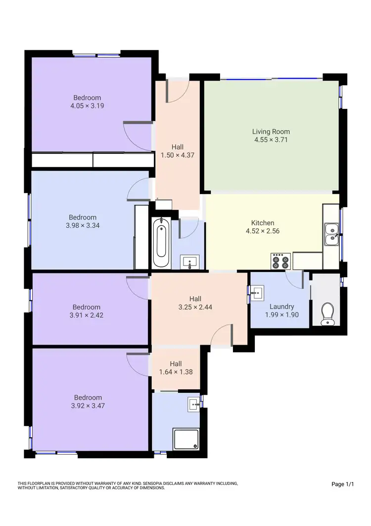 Floorplan of Homely house listing, 36 Queen Elizabeth Drive, Tallangatta VIC 3700