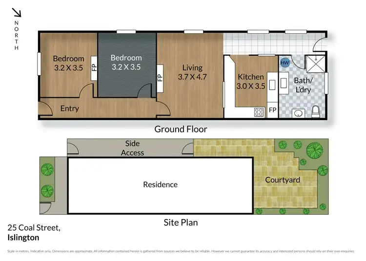 Floorplan of Homely house listing, 25 Coal Street, Islington NSW 2296