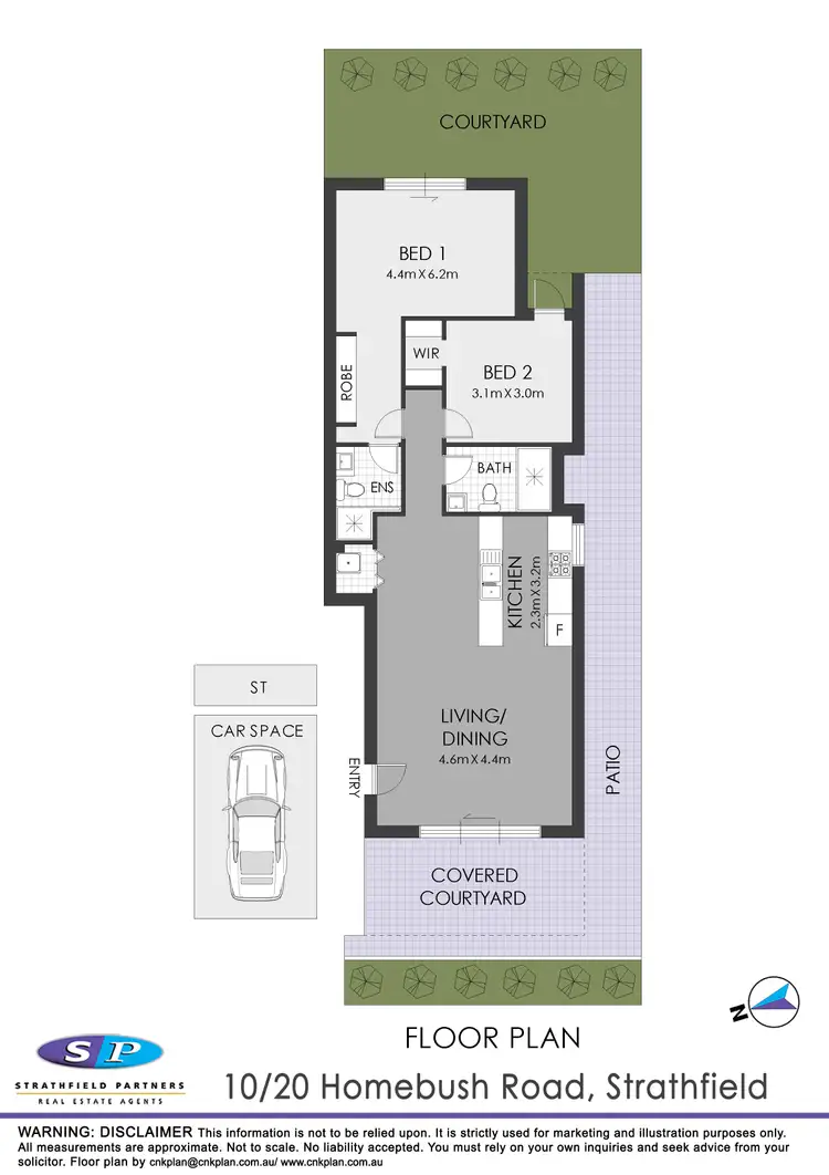 Floorplan of Homely apartment listing, 10/20 Homebush Road, Strathfield NSW 2135