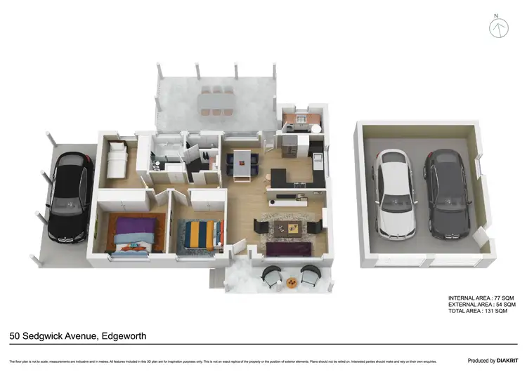 Floorplan of Homely house listing, 50 Sedgwick Avenue, Edgeworth NSW 2285