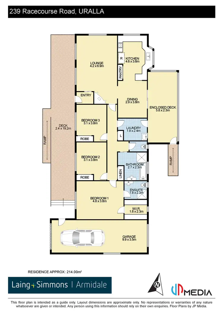 Floorplan of Homely house listing, 239 Racecourse Road, Uralla NSW 2358