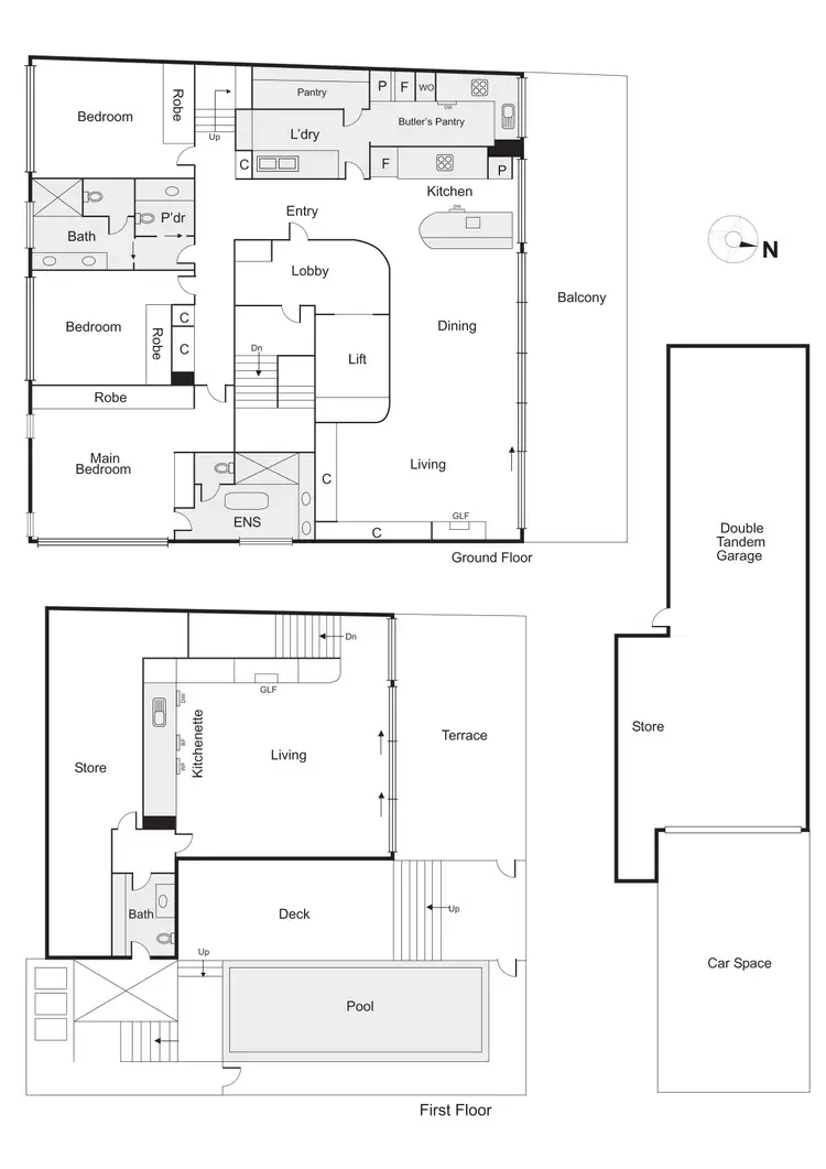 Floorplan of Homely apartment listing, 11/81 Palmerston Crescent, South Melbourne VIC 3205
