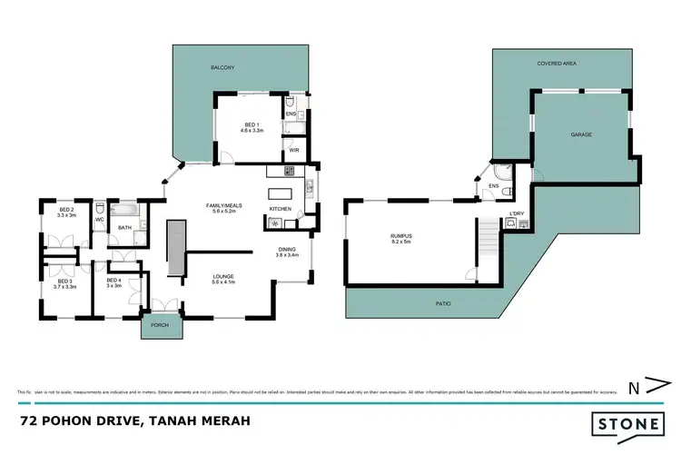 Floorplan of Homely house listing, 72 Pohon Drive, Tanah Merah QLD 4128