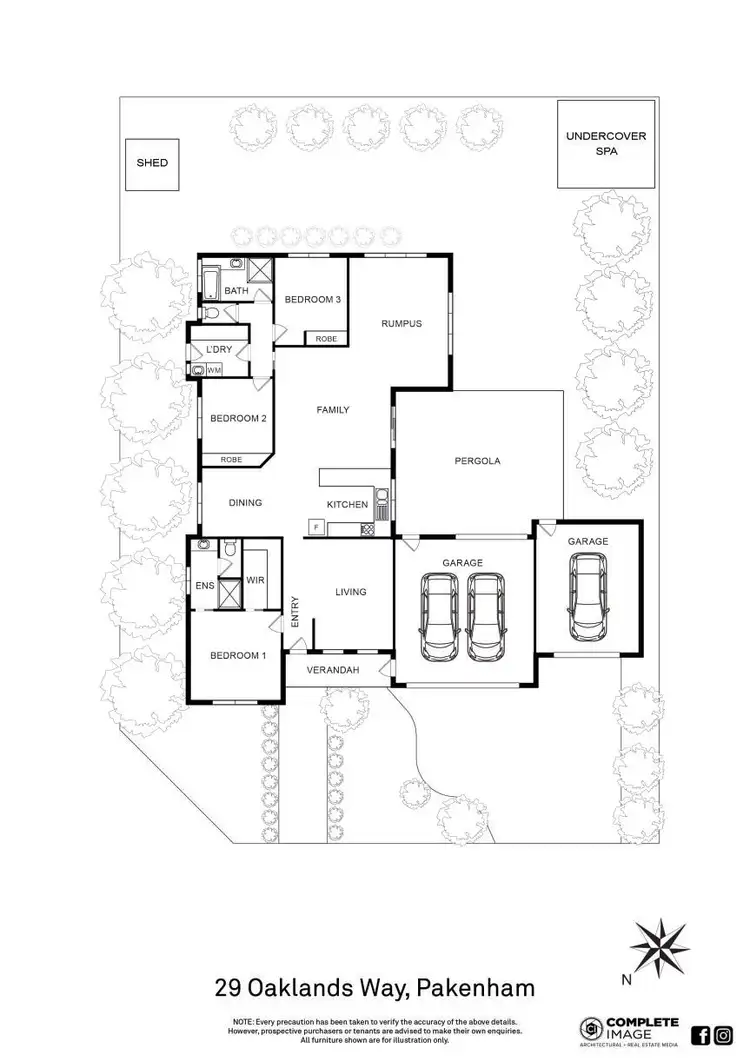 Floorplan of Homely house listing, 29 Oaklands Way, Pakenham VIC 3810