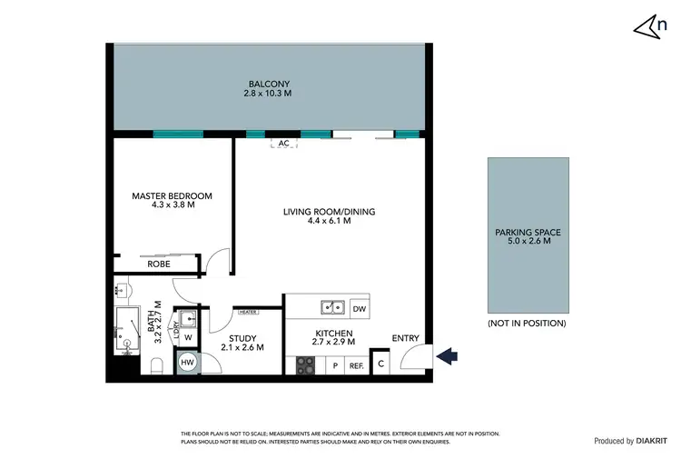 Floorplan of Homely apartment listing, 19/93-103 High Street, Preston VIC 3072