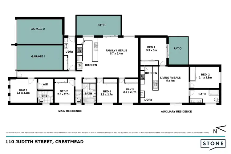 Floorplan of Homely house listing, 110 Judith Street, Crestmead QLD 4132