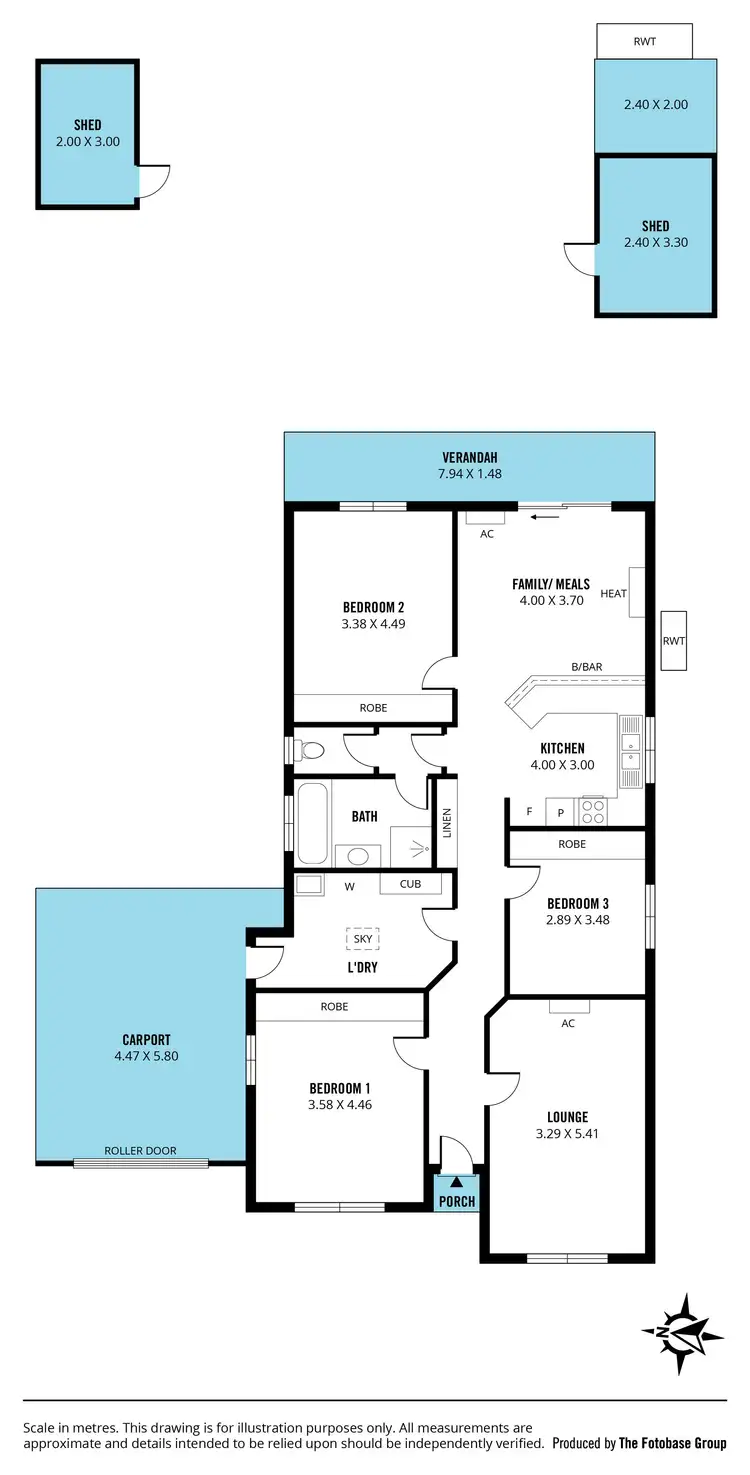Floorplan of Homely house listing, 7 Maple Court, Seaford SA 5169