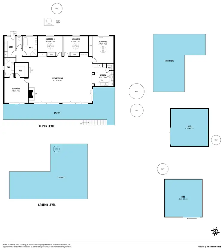Floorplan of Homely rural property listing, 146 Bakers Gully Road, Clarendon SA 5157