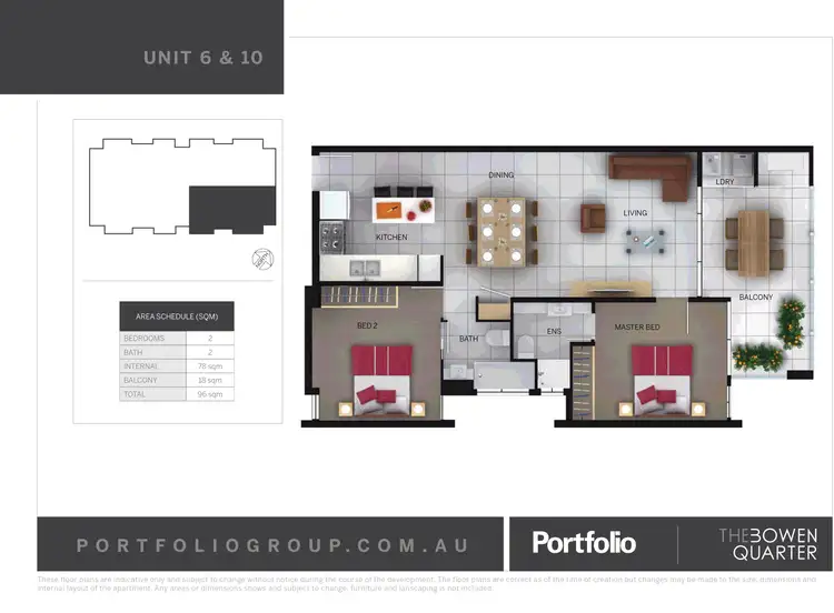 Floorplan of Homely unit listing, 10/40 Gilbey Lane, New Farm QLD 4005