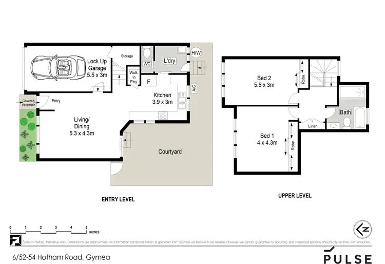 Floorplan of Homely townhouse listing, 6/52 Hotham Road, Gymea NSW 2227
