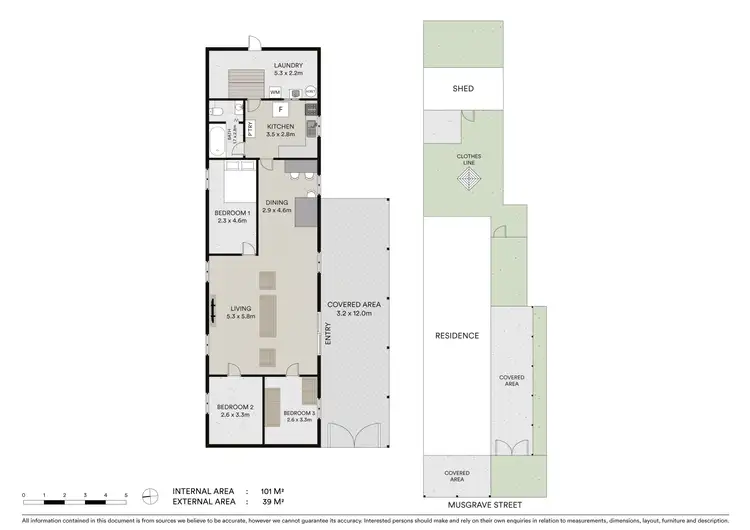 Floorplan of Homely house listing, 14 Musgrave Street, Berserker QLD 4701