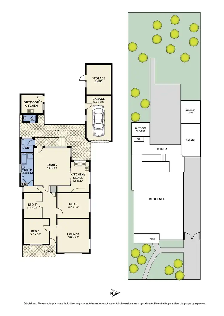 Floorplan of Homely house listing, 15 Daventry Street, Reservoir VIC 3073