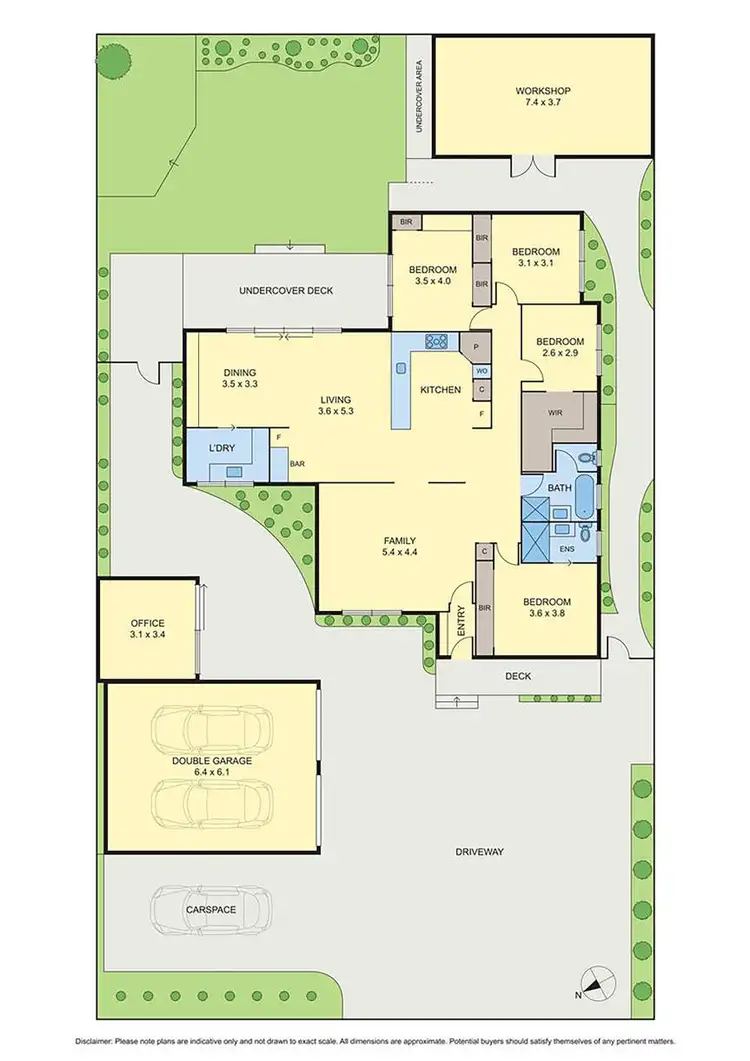 Floorplan of Homely house listing, 3 Nicholas Court, Lysterfield VIC 3156