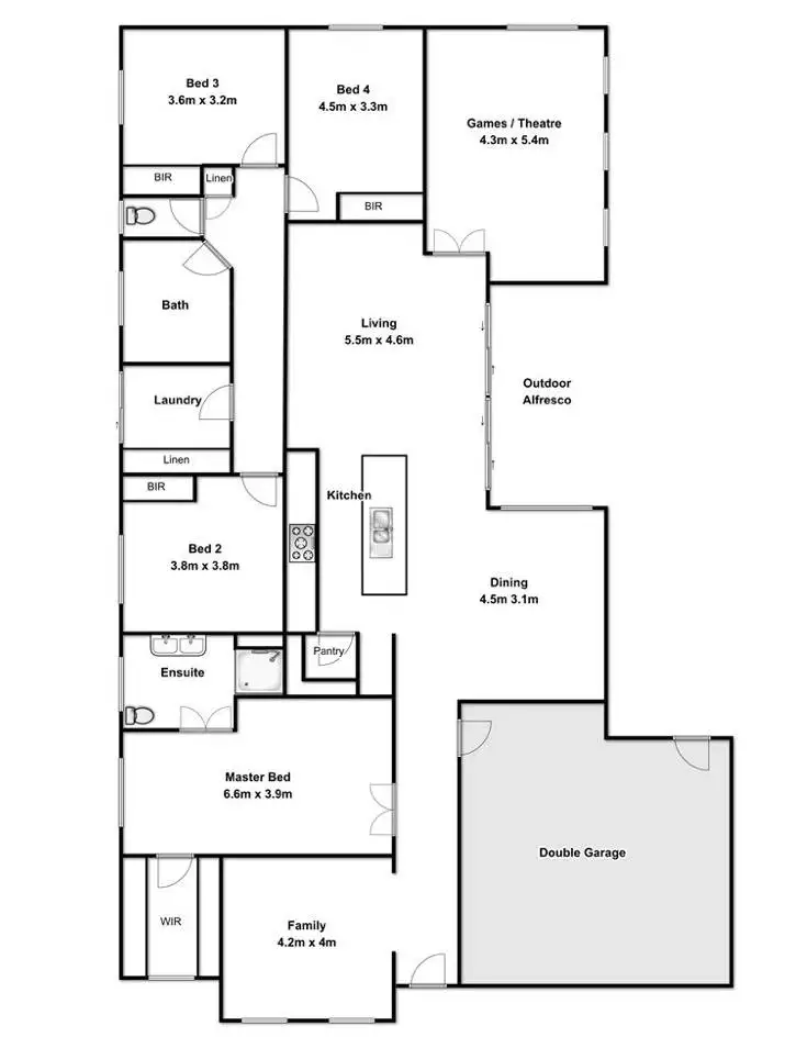 Floorplan of Homely house listing, 29 Aire Street, Kirkstall VIC 3283