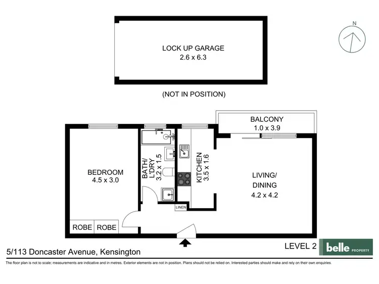 Floorplan of Homely apartment listing, 5/113 Doncaster Avenue, Kensington NSW 2033