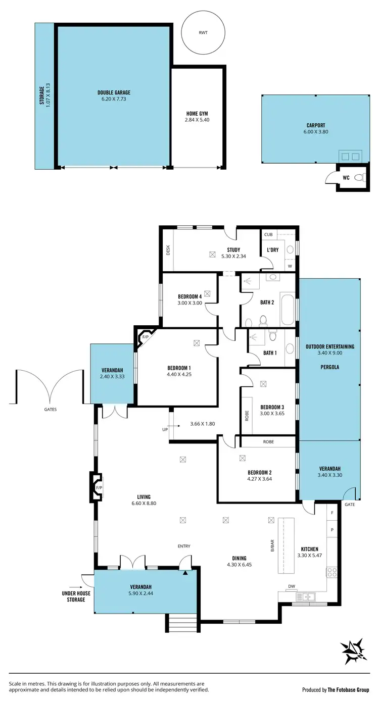 Floorplan of Homely house listing, 101 Mount Barker Road, Hahndorf SA 5245