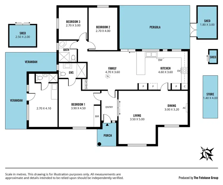 Floorplan of Homely house listing, 96 Barramundi Drive, Hallett Cove SA 5158