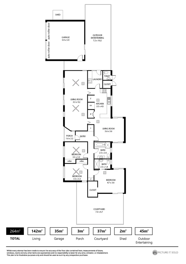 Floorplan of Homely house listing, 19 Capri Close, West Lakes SA 5021