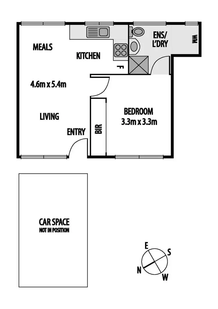 Floorplan of Homely apartment listing, 9/40 Clarendon Street, Thornbury VIC 3071