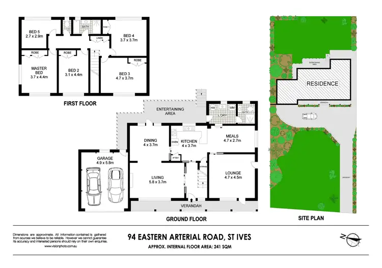 Floorplan of Homely house listing, 94 Eastern Arterial Road, St Ives NSW 2075