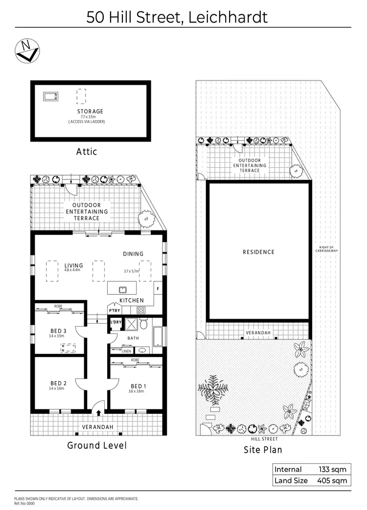 Floorplan of Homely house listing, 50 Hill Street, Leichhardt NSW 2040