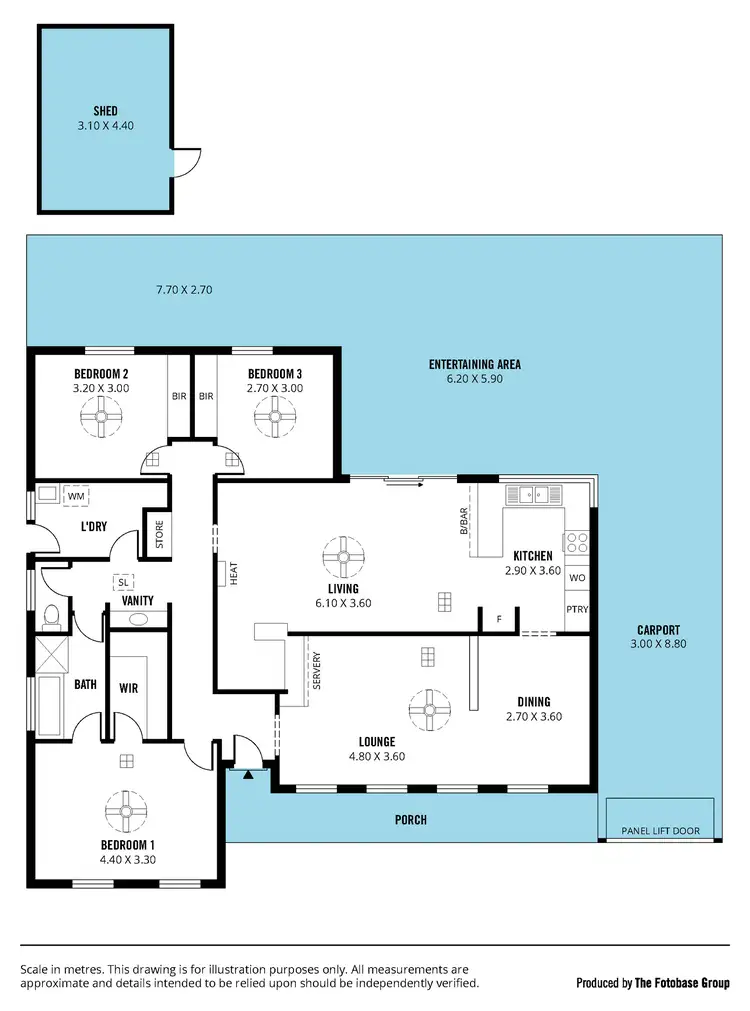 Floorplan of Homely house listing, 42 Alison Drive, Happy Valley SA 5159