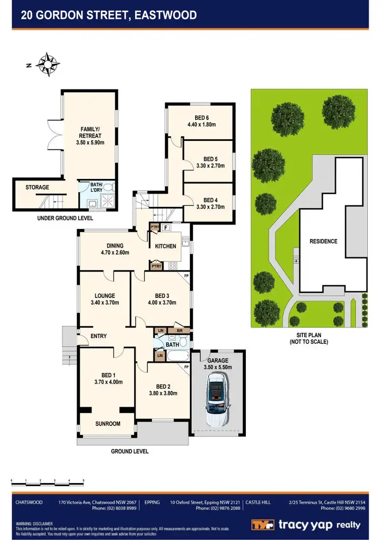 Floorplan of Homely house listing, 20 Gordon Street, Eastwood NSW 2122