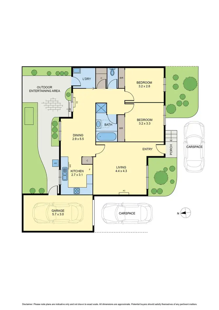 Floorplan of Homely villa listing, 2/8 Primrose Street, Moonee Ponds VIC 3039