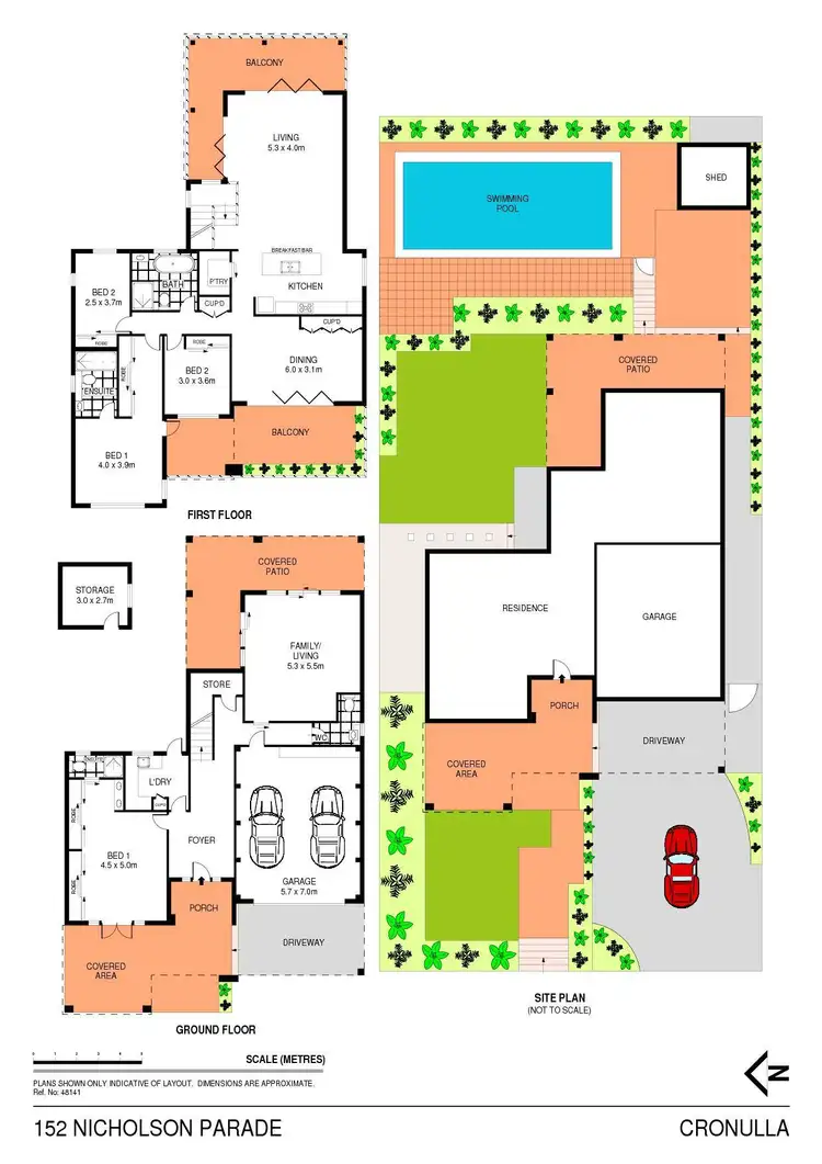 Floorplan of Homely house listing, 152 Nicholson Parade, Cronulla NSW 2230