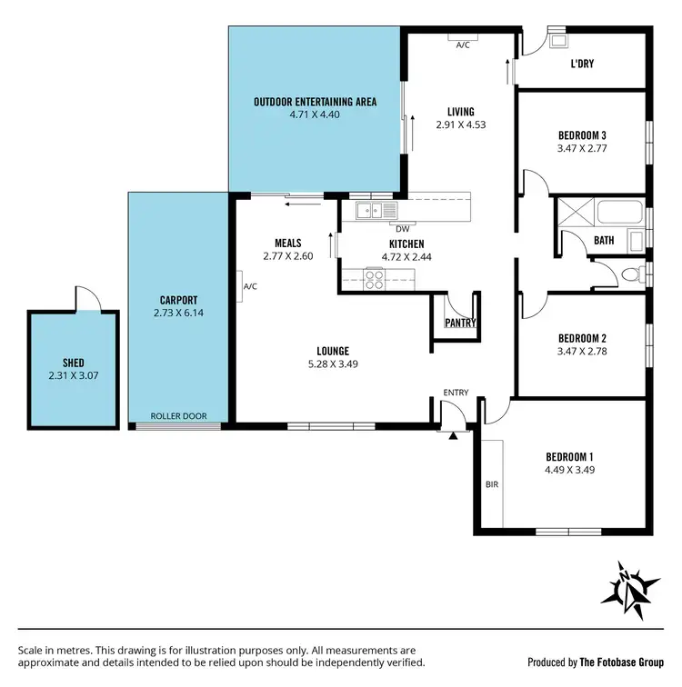 Floorplan of Homely house listing, 23 Osmanli Drive, Hallett Cove SA 5158