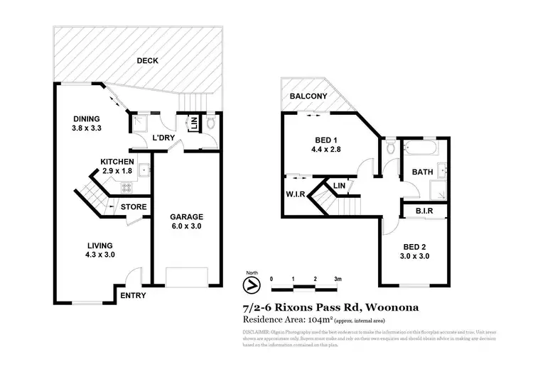 Floorplan of Homely townhouse listing, 7/2-6 Rixons Pass Road, Woonona NSW 2517
