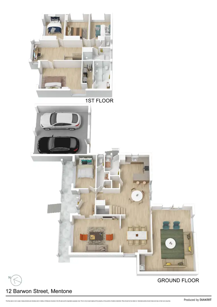 Floorplan of Homely house listing, 12 Barwon Street, Mentone VIC 3194