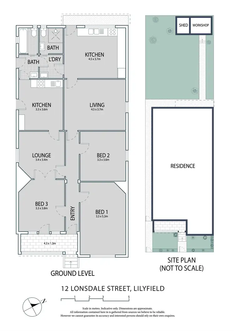 Floorplan of Homely house listing, 12 Lonsdale Street, Lilyfield NSW 2040