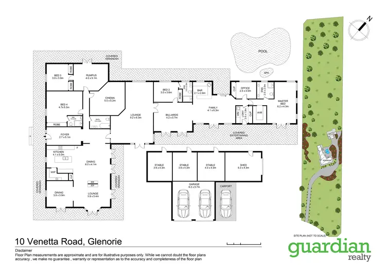 Floorplan of Homely house listing, 10 Venetta Road, Glenorie NSW 2157