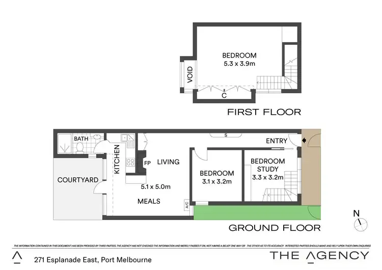 Floorplan of Homely house listing, 271 Esplanade E, Port Melbourne VIC 3207