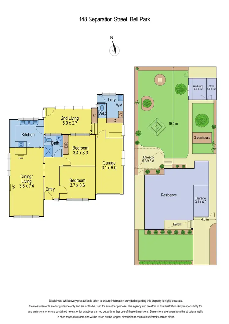 Floorplan of Homely house listing, 148 Separation Street, Bell Park VIC 3215