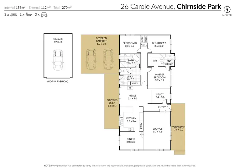 Floorplan of Homely house listing, 26 Carole Avenue, Chirnside Park VIC 3116