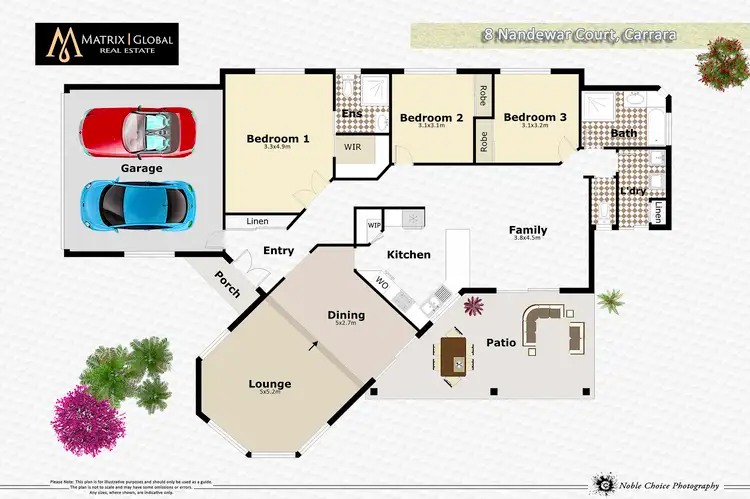 Floorplan of Homely house listing, 8 Nandewar Court, Carrara QLD 4211