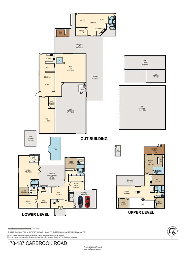 Floorplan of Homely rural property listing, 173-187 Carbrook Road, Cornubia QLD 4130