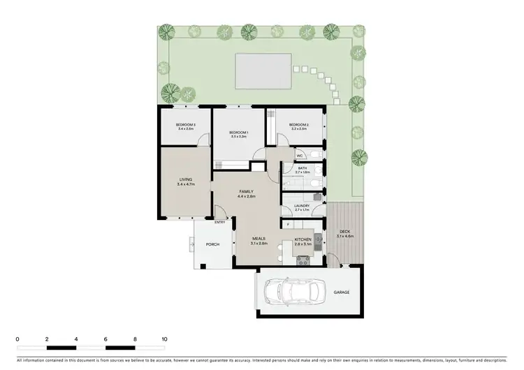 Floorplan of Homely unit listing, 3/373 Canterbury Road, Forest Hill VIC 3131