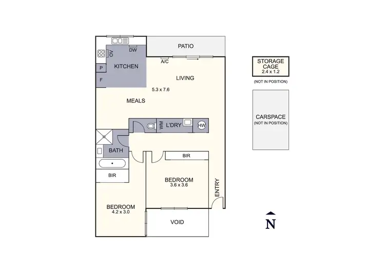 Floorplan of Homely apartment listing, 13/15-17 New Street, Ringwood VIC 3134