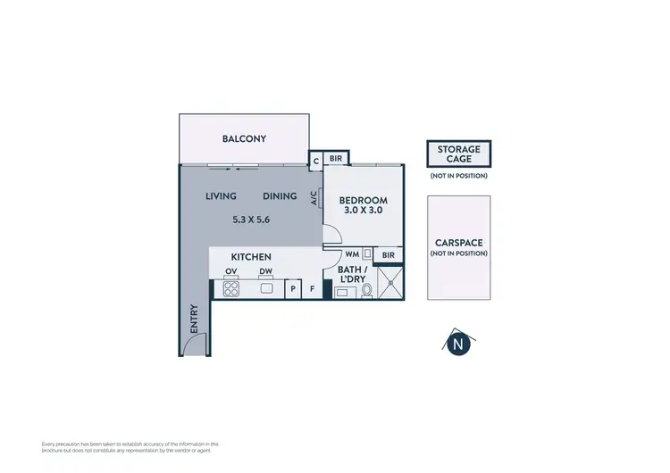 Floorplan of Homely apartment listing, 205/105 Dundas Street, Preston VIC 3072