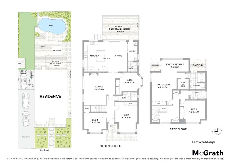 Floorplan of Homely house listing, 9 Ady Street, Hunters Hill NSW 2110
