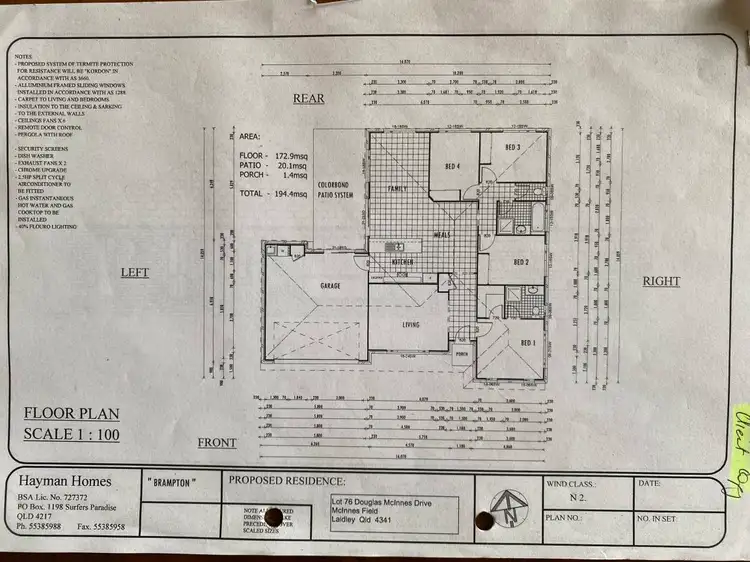 Floorplan of Homely house listing, 88 Douglas Mcinnes Drive, Laidley QLD 4341