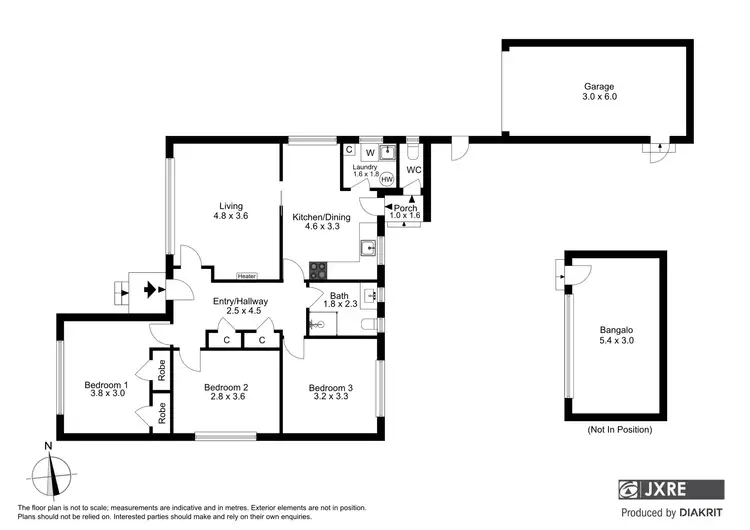 Floorplan of Homely house listing, 64 Panorama Street, Clayton VIC 3168